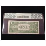 1935F $1 Silver Certificate  Extremely Fine 45 PPQ  The Rickey Collection - TAX EXEMPT