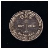 God Bless America Silver One Troy Ounce Bullion - .999% Tax Exempt - TAX EXEMPT