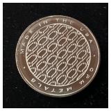 1 Uncirculated Bullion Coin  1 troy ounce total  OPM Metals  Tax Exempt .999% Silver - Made in the USA