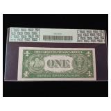 1935-B - $1 Dollar Silver Certificate  Very Choice New 64 PPQ PCGS Currency Rated  The Rickey Collection -TAX EXEMPT