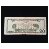 Fancy 2009 $20 Federal Reserve Note  4 of a kind together - TAX EXEMPT