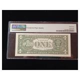 2009 $1 Federal Reserve Note St. Loius 67 EPQ Superb Gem Uncirculated  PMG Paper Money Guarantee  - TAX EXEMPT
