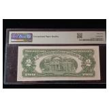 1963A Legal Tender Note  Two dollar bill - Grade 65 PPQ Gem Uncirculated - TAX EXEMPT  Red Seal