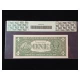 1957B - $1 Dollar Silver Certificate  Gem New 66 PPQ PCGS Currency Rated -TAX EXEMPT  Blue Seal