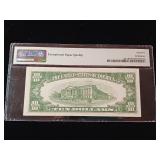 1950 $10 Federal Reserve Note New York  65 EPQ Gem Uncirculated  PMG Paper Money Guarantee  - TAX EXEMPT