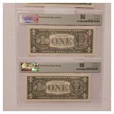 6 Notes in SERIES:  1969A $1 Federal Reserve Notes Richmone  67 EPQ Superb Gem Uncirculated  PMG Paper Money Guarantee  - TAX EXEMPT  6 notes total