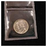 90% Silver Mercury Dimes - 2 Coins Total  Pristine Condition  Tax Exempt Constitutional Currency  Mixed Years