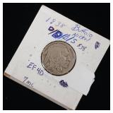 1838  EF 40 Very Nice Buffalo Head Nickel  Fine Detail  Rare Find  Tax Exempt