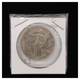 1942 90% Silver Walking Liberty Half Dollar - MS63  Nice Detail and brightness -  Tax Exempt Constitutional Currency