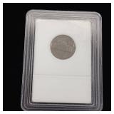 International Numismatic Bureau  Early Jefferson Nickel in case  1939 excellent condition  Tax Exempt Constitutional Currency