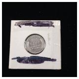 Pristine quality Steel Penny Uncirculated 1943D  Grade 65  Tax Exempt