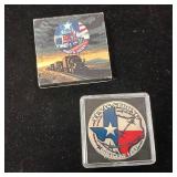 2023 (500 made) 1 OZ Pure .999% Silver Texas Strong in original Case  Gods Army  Tax Exempt