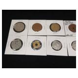 Large Mixed Lot of Foreign Coins  See Pics! - Very Old, some silver  tax exempt