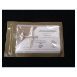 8.6 Grams .999% pure Silver  Authentic  Hand Crafted Aircraft  Tax Exempt -  P-51 Mustang  Serial # 265  2025