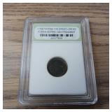 Constantine The Great c350 AD Roman Empire Coin Fragment International Numismatic Bureau  + a bonus one!