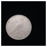 1922 Peace Silver Dollar  90% Silver  great detail - TAX EXEMPT