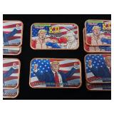 10 Bars total! Rare. 1 oz Colorized Trump Biden Copper Bar KO TRUMP WINS Boxing. Awesome Bars!!