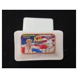10 Bars total! Rare. 1 oz Colorized Trump Biden Copper Bar KO TRUMP WINS Boxing. Awesome Bars!!