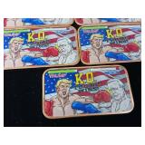 5 Bars total - 1 oz Colorized Trump Biden Copper Bar KO TRUMP WINS Boxing. Awesome Bars!!