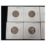 Large Lot mixed years Jefferson Nickels - Tax Exempt