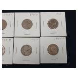 Large Lot mixed years Jefferson Nickels - Tax Exempt