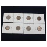 Large Lot mixed years Jefferson Nickels - Tax Exempt