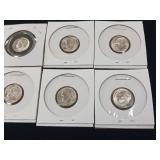 1959 (different mint marks) 90% Silver Dimes - 20 Coins Total  2 Dollars Face Value  Tax Exempt Constitutional Currency  all are 1959 bright and shiny