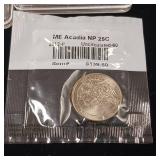 International Numismatic Bureau DCAM Proof 2003-s Illinois quarter  2009 P Lincoln Log Cabin Commemerotive BU  Uncirculated Arcadia  tax exempt