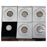 Many 1959 and a few mixed years 90% Silver Dimes - 20 Coins Total  2 Dollars Face Value  Tax Exempt Constitutional Currency