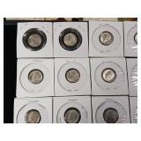 Many 1959 and a few mixed years 90% Silver Dimes - 20 Coins Total  2 Dollars Face Value  Tax Exempt Constitutional Currency