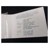 Uncirculated Half Dollar Proofs  2 coins  1983 Kennedy  1982 George Washington Commemorative 90% Silver Half Dollar  tax exempt