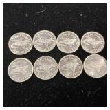 One Gram Gator .999% Pure Silver Bullion Bars  8 bars total  8 grams total from the great state of Florida  tax exempt