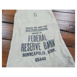 8 x 17 Inch canvas money bag  to put all your winnings in!  Federal Reserve Bank #5
