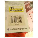 InUSA Vasty Lightweight Hardside Medium Checked Spinner Suitcase