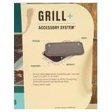 Char-Broil Deep Dish and Cutting Board Stainless Steel Heat-Resistant Grill Topper