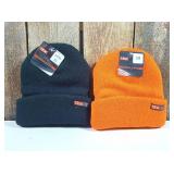 T.E.K. Classic Thermal Beanie, Orange & Black