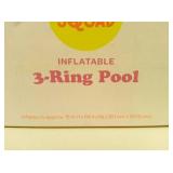 Round Kiddie Pool - Yellow/Pink/Navy - Sun Squad™