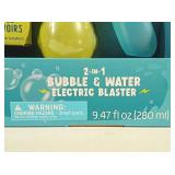 Squirty Squirts 2-in-1 Bubble & Water Electric Blaster
