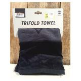 Callaway Trifold Towel - Black: Cotton Golf Accessory