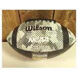 Wilson NCAA Statement Jr Football - Black/Gray