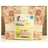 Cotton Blend Sateen Duvet Cover and Sham Set - Room Essentials