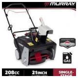 Murray 21 in. 208cc Auger-Propelled Single-Stage Gas Snow Blower