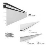 (6 Boxes) Proslat PVC Slatwall 8 ft. x 4 ft. White - 6 Units