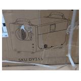 Edendirect 145 pt. 6,000 sq.ft. Dehumidifier with Detachable Control, Anti-corrision Compressor, Best for Basement, Garage (White)