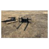 Mini Skid Steer Pallet Fork Frame	Landhonor	2025	Unused	MPF-11-2000G