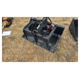 Mini Skid Steer Grapple Bucket	Landhonor	2025	Unused	MGB-72-44W
