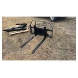 Mini Skid Steer Pallet Fork Frame	Landhonor	2025	Unused	MPF-11-2000G