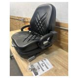 Concentric Low Profile Suspension Seat W/Hip Restraints & Seat Belt #480005Bk MSRP $899