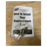 Concentric Low Profile Suspension Seat W/Hip Restraints & Seat Belt #480005Bk MSRP $899