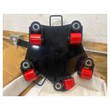 Strongway Omni-Directional Machinery Mover with 360 Rotation, 8800-Lb. Capacity, 5 Rollers MSRP $329.99